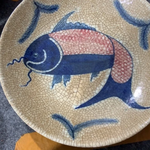 陶瓷摆件工艺品狼*