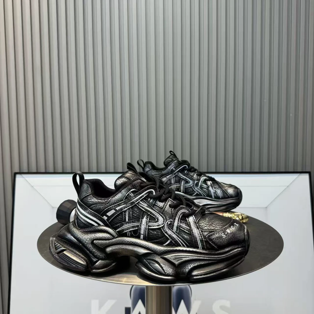 百搭潮鞋休闲鞋男鞋秋季男士老爹鞋黑色潮流运动鞋鞋子男款