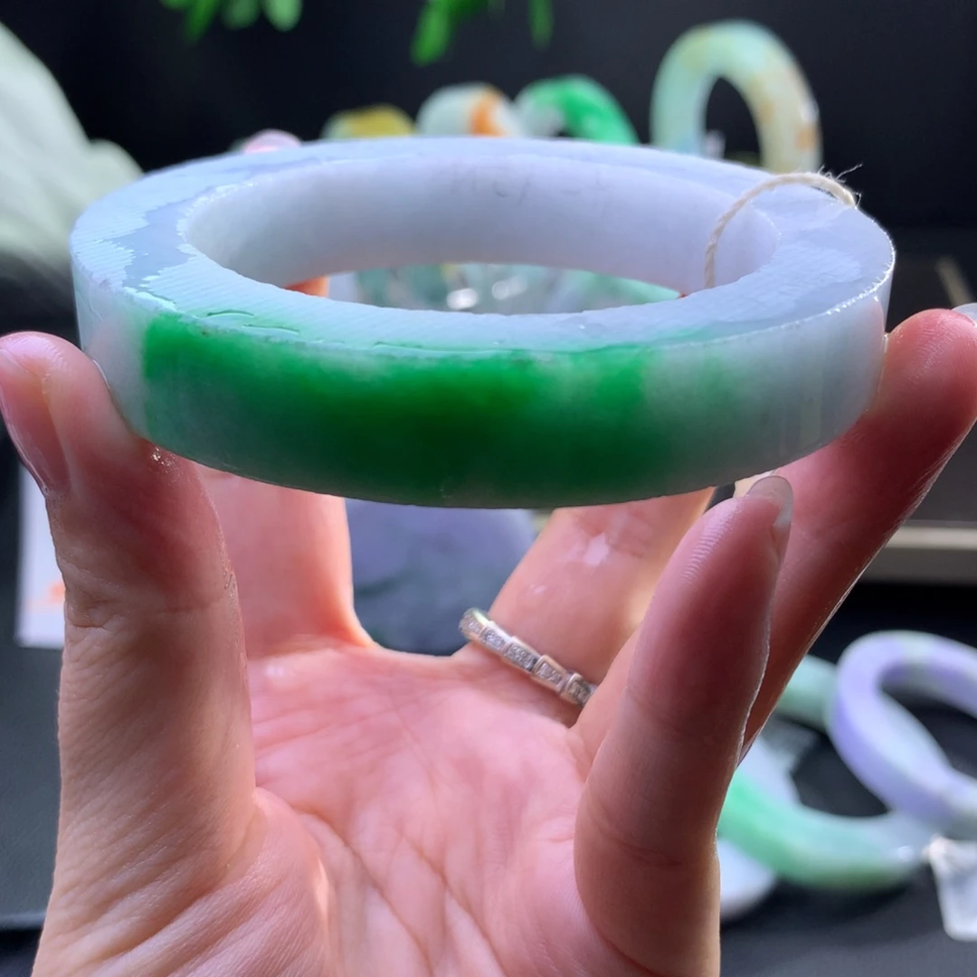 定制翡翠手镯未镶嵌