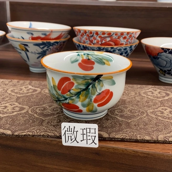 釉下老陶泥手工绘制