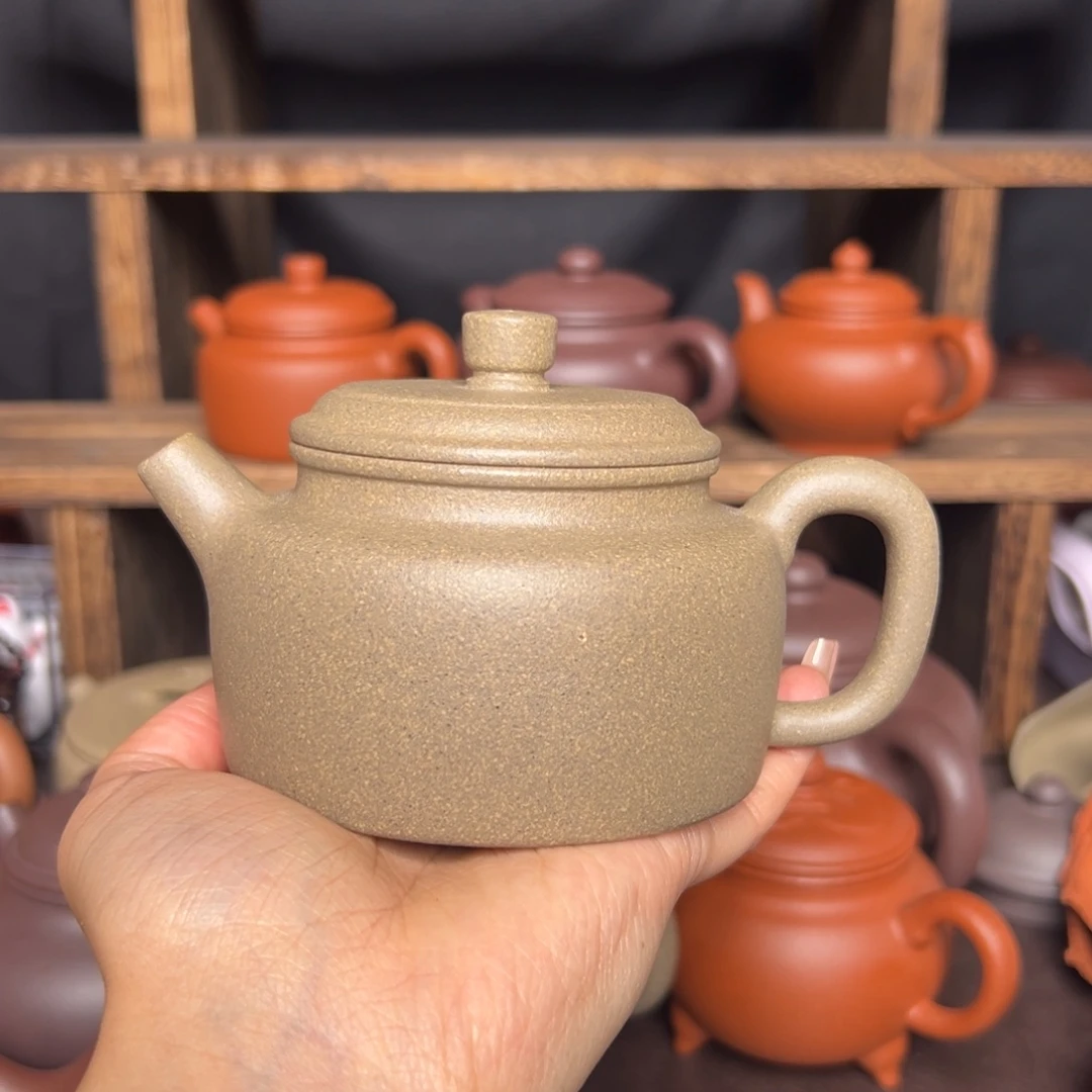 茶壶紫砂青段德钟240毫升
