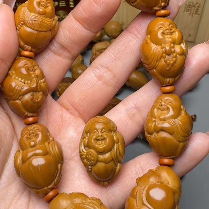 橄榄核手串/手链八大弥勒