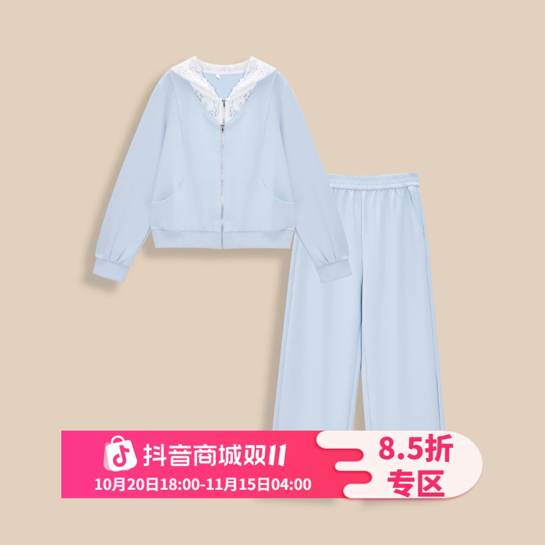 【小个子专属】IEF/爱依服2025新款秋季显瘦气质上下套裤~流光风