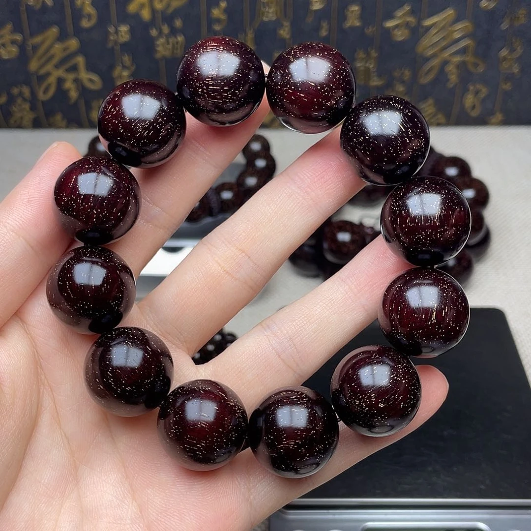 檀香紫檀（小叶紫檀）2.0 12颗 小满金星