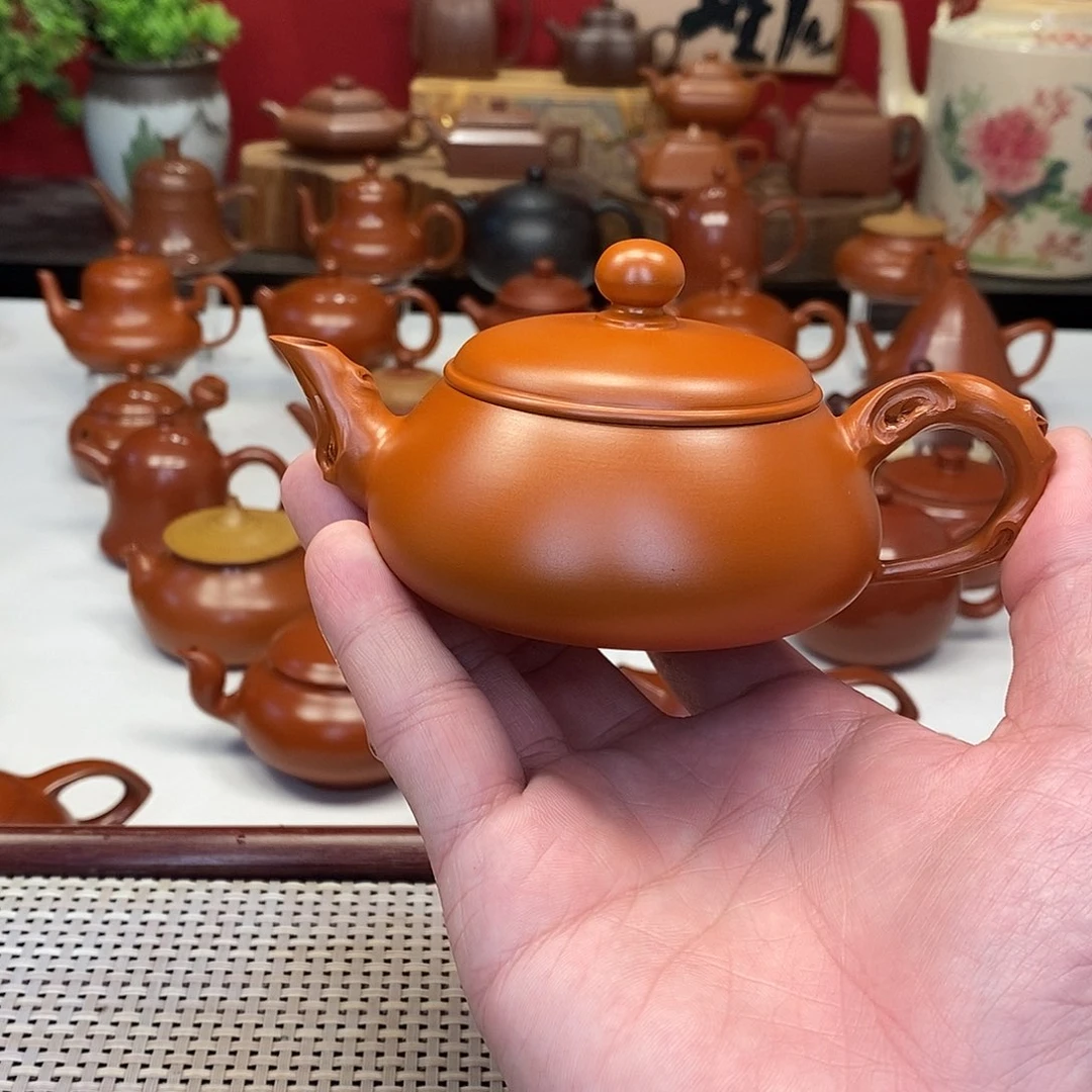 紫砂茶壶潮州手拉壶