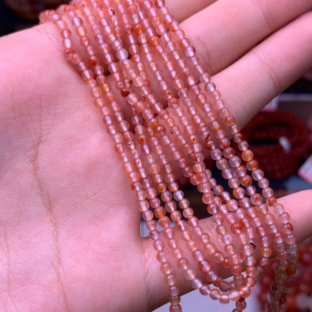 未镶嵌手链南红玛瑙2号卡2.7干净飘花