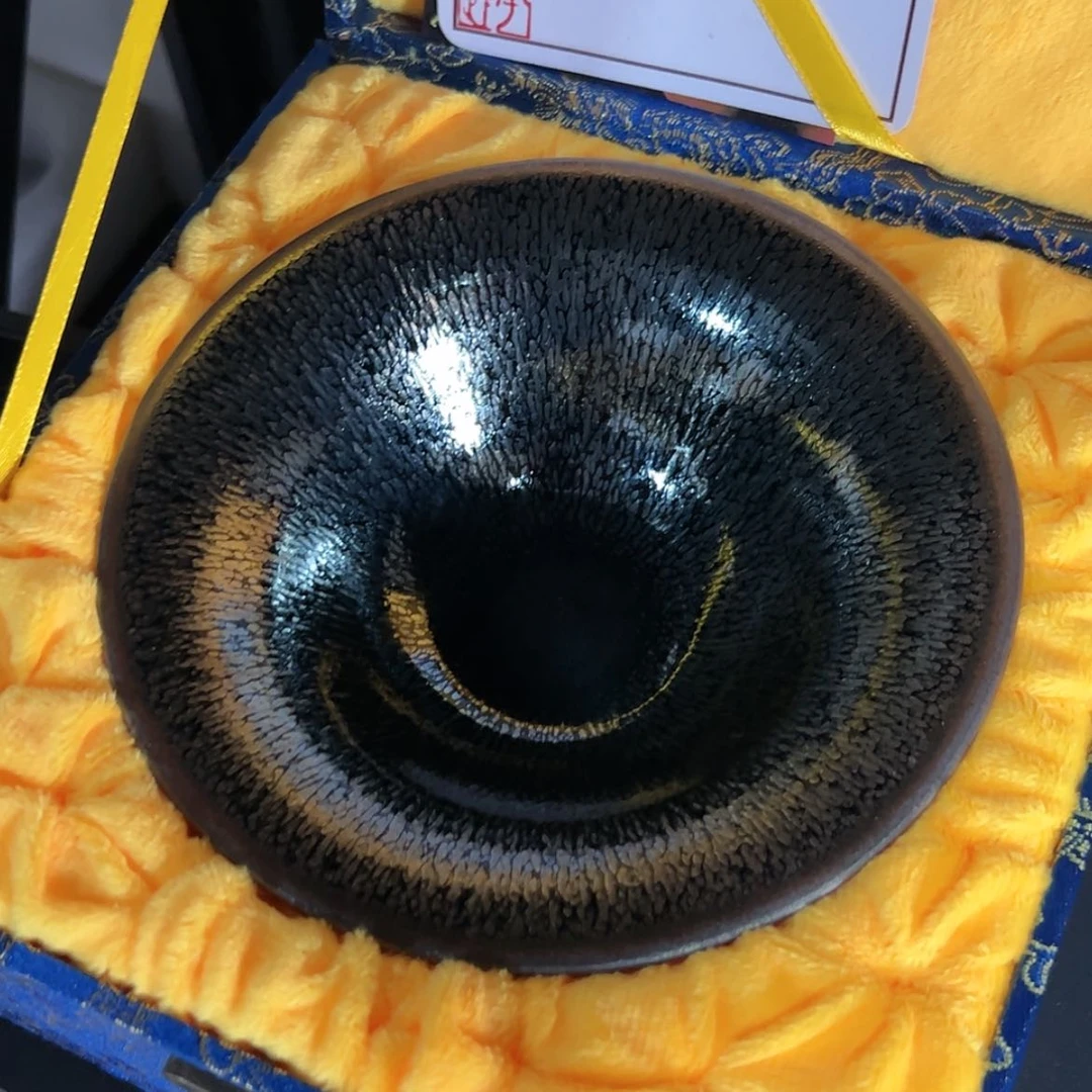 【闪购商品】茶盏龘****䲜建窑建盏主人杯