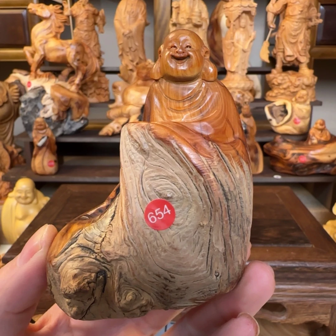 l***c崖柏小木匠艺雕一物一拍