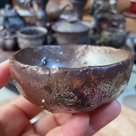 杯普洱杯 柴烧裸烧手作品