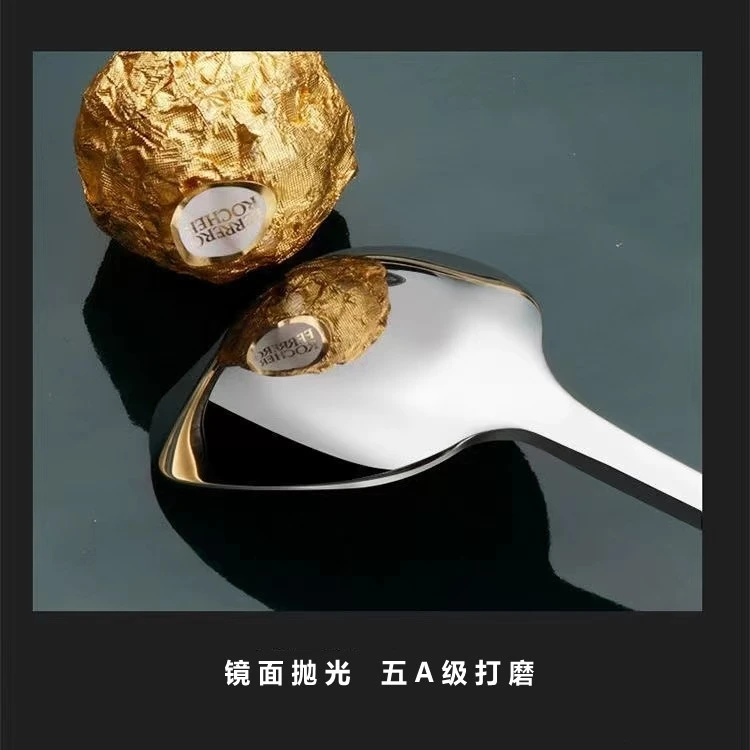 《B开头》网红不锈钢刀叉勺西餐厅清仓处理吃饭勺成人小宝宝刀叉勺