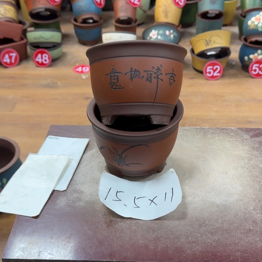 紫砂花盆破损包赔