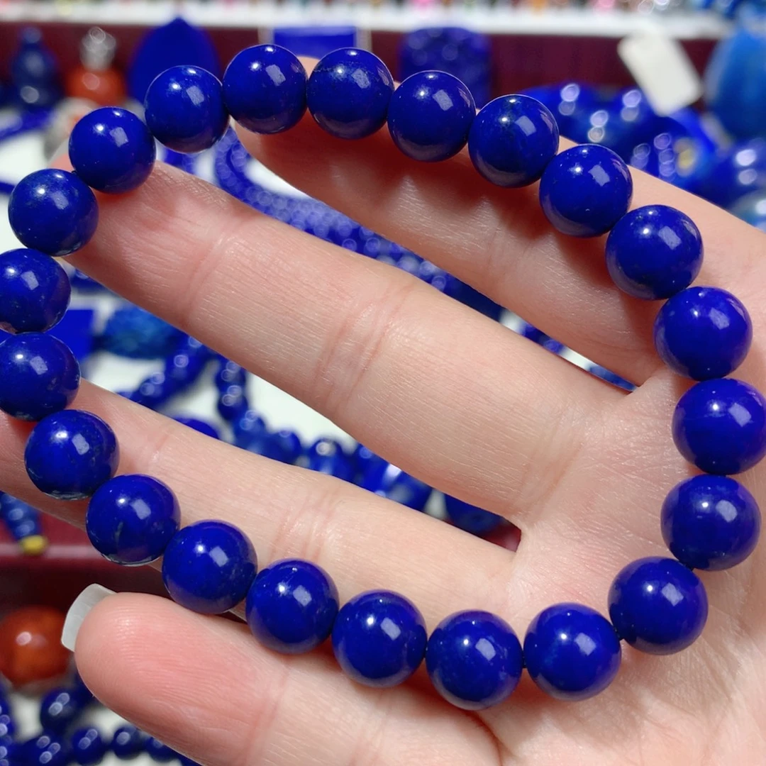 青金石未镶嵌8.6m手链