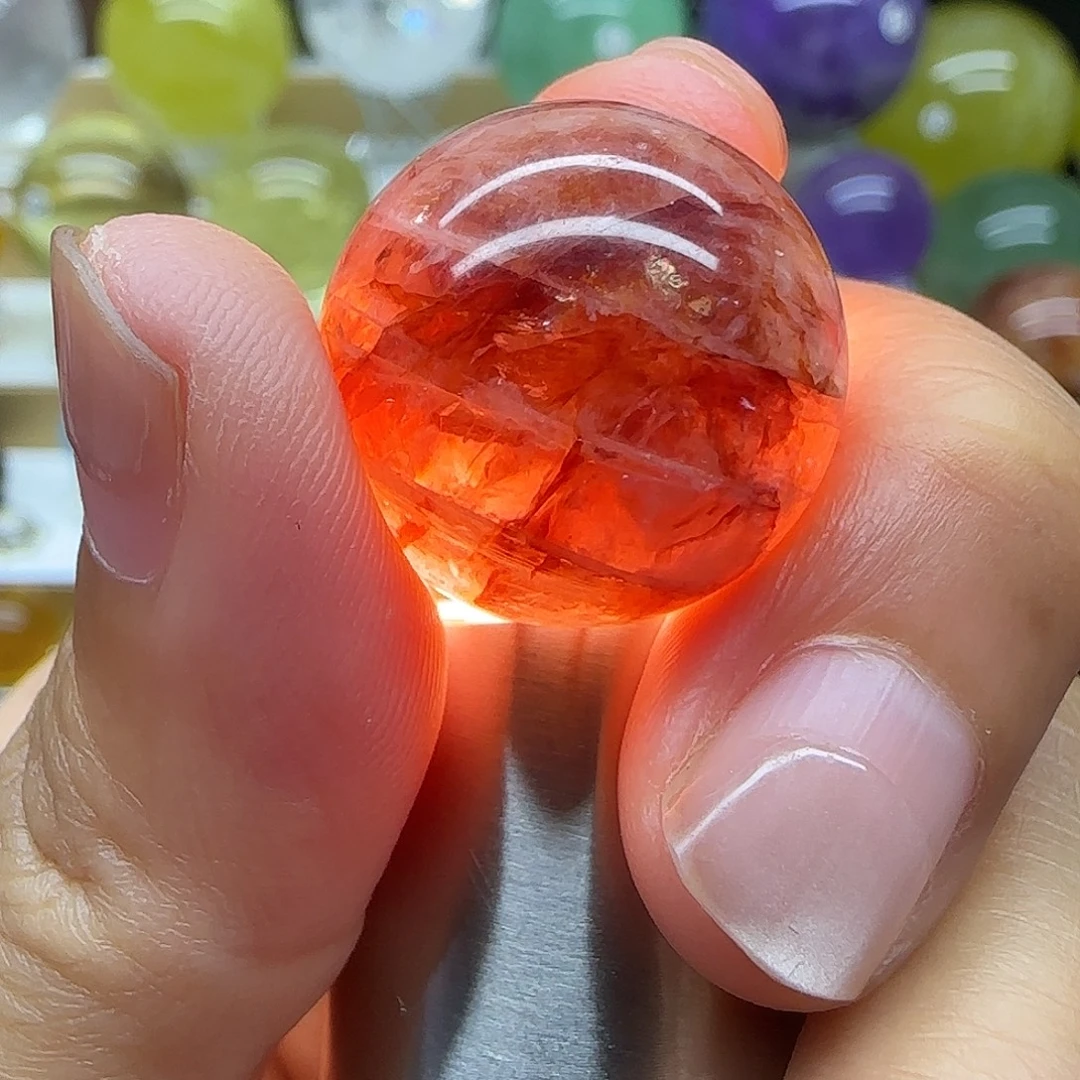 未镶嵌珠宝半成品水晶21.4mm