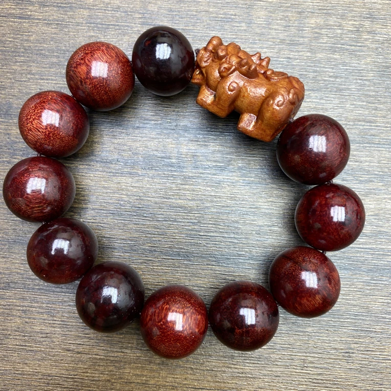 沉香木串高端文玩精品手串F21