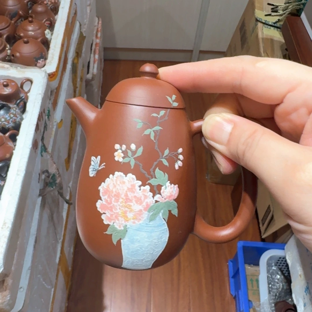 茶壶紫砂150cc原矿精工半手
