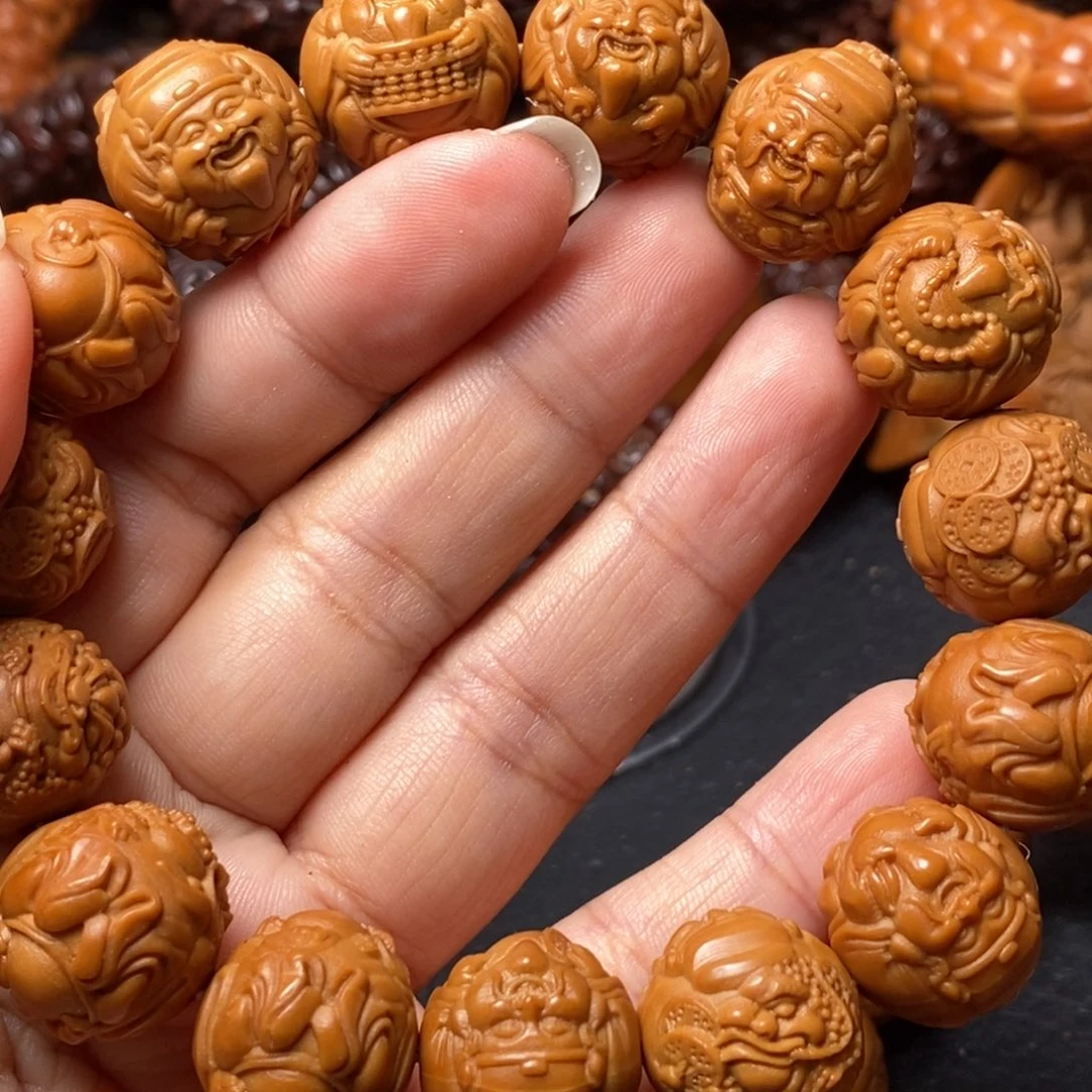 吊坠猴头核桃猴头