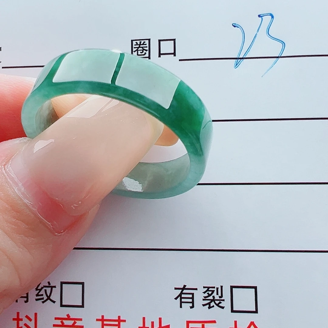 未镶嵌戒指翡翠纍*戒圈