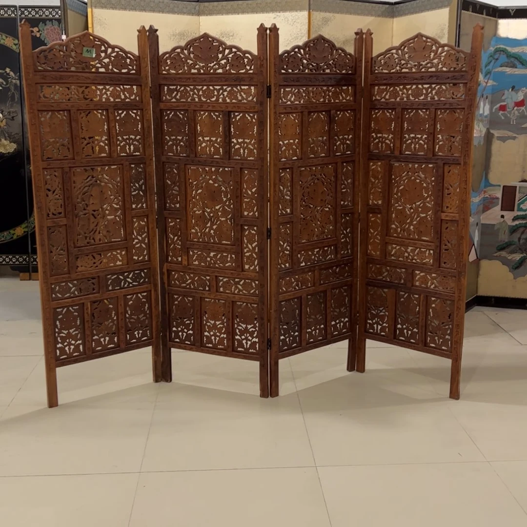 绘画屏风框画茶空间设计空间美学