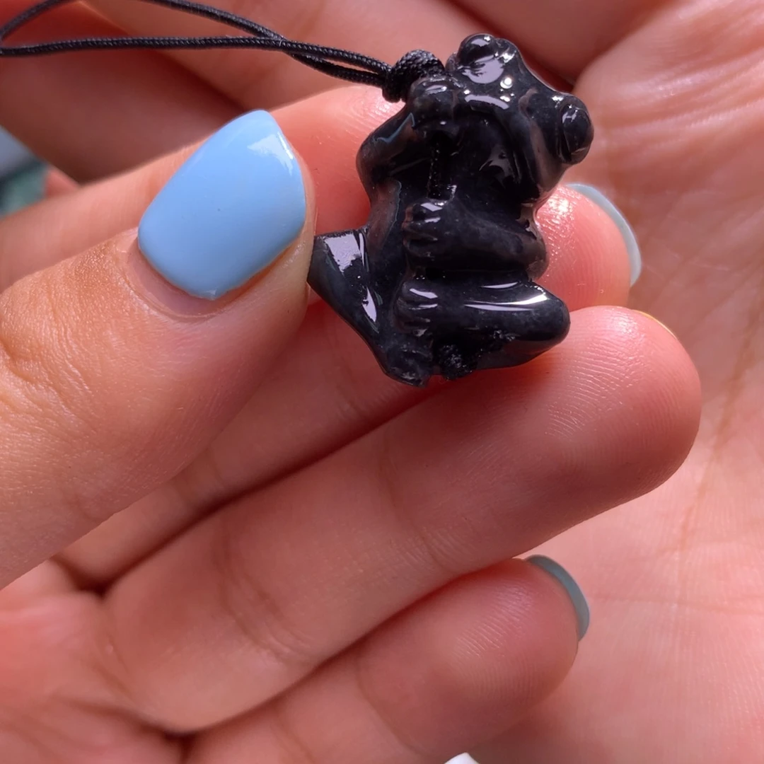 定制翡翠未镶嵌青蛙