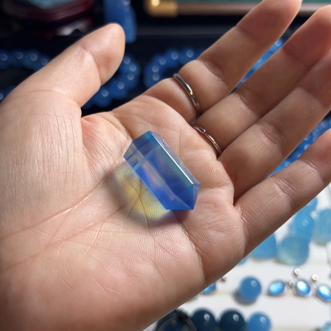 小***团海蓝吊坠直播间专拍