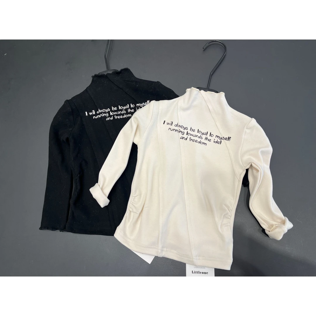 童装2024年冬季新款厚款加厚亲肤保暖打底衫 244-LO-128多色