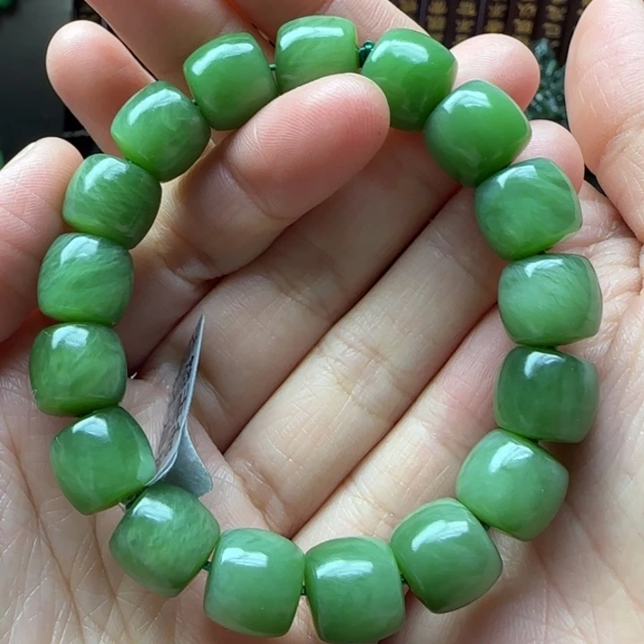 和田玉（碧玉）手串未镶嵌