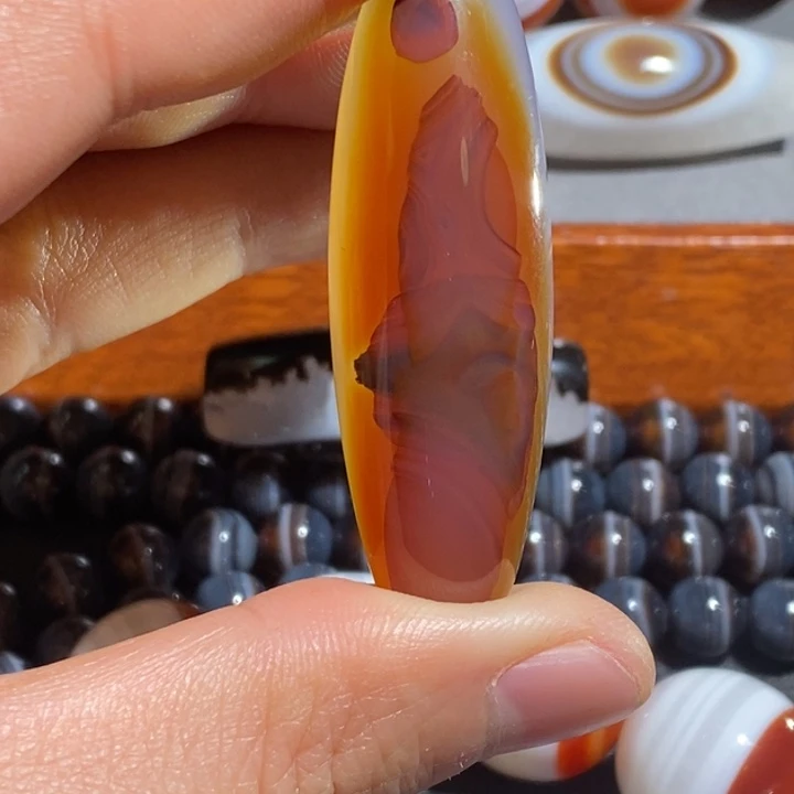 玛瑙/玉髓未镶嵌项链