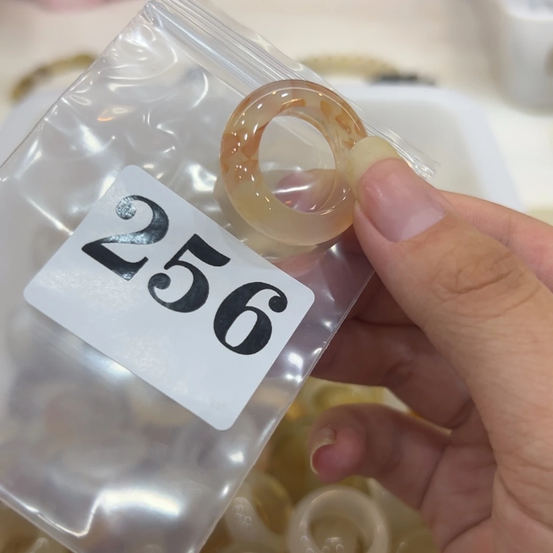 玛瑙/玉髓戒指合金256港17