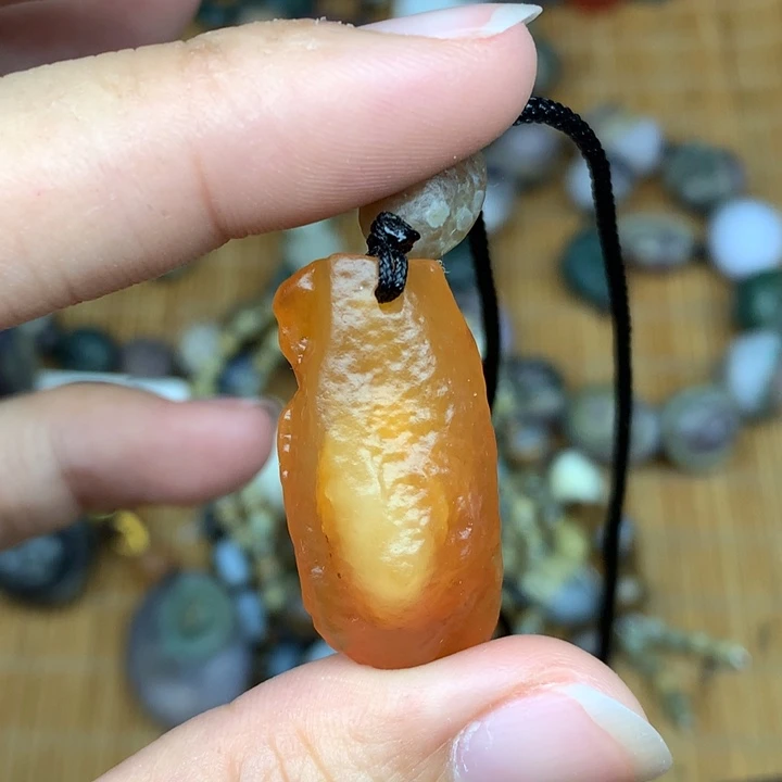 玛瑙/玉髓合金珠宝半成品张*