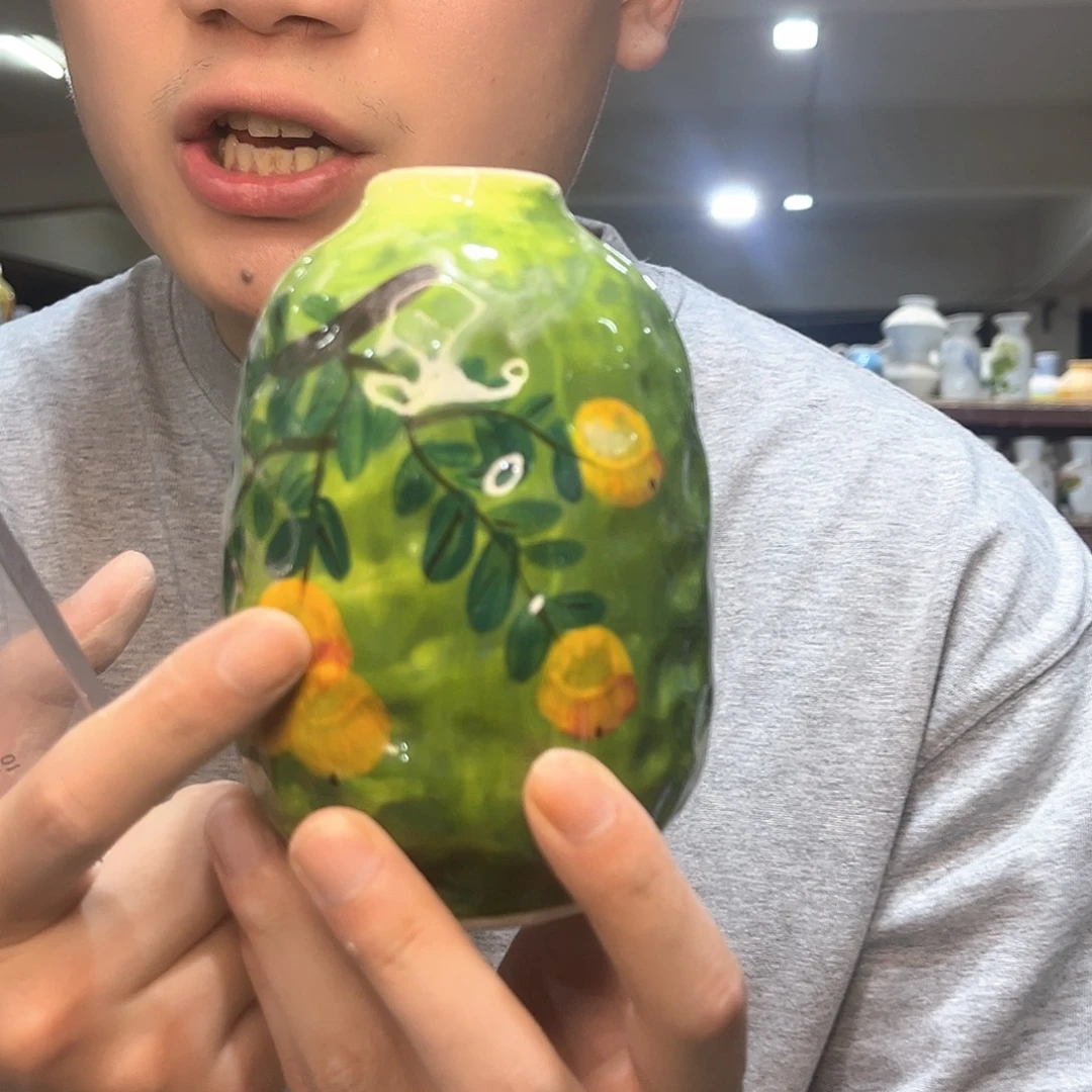 陶瓷手工手绘到手一个 27-15