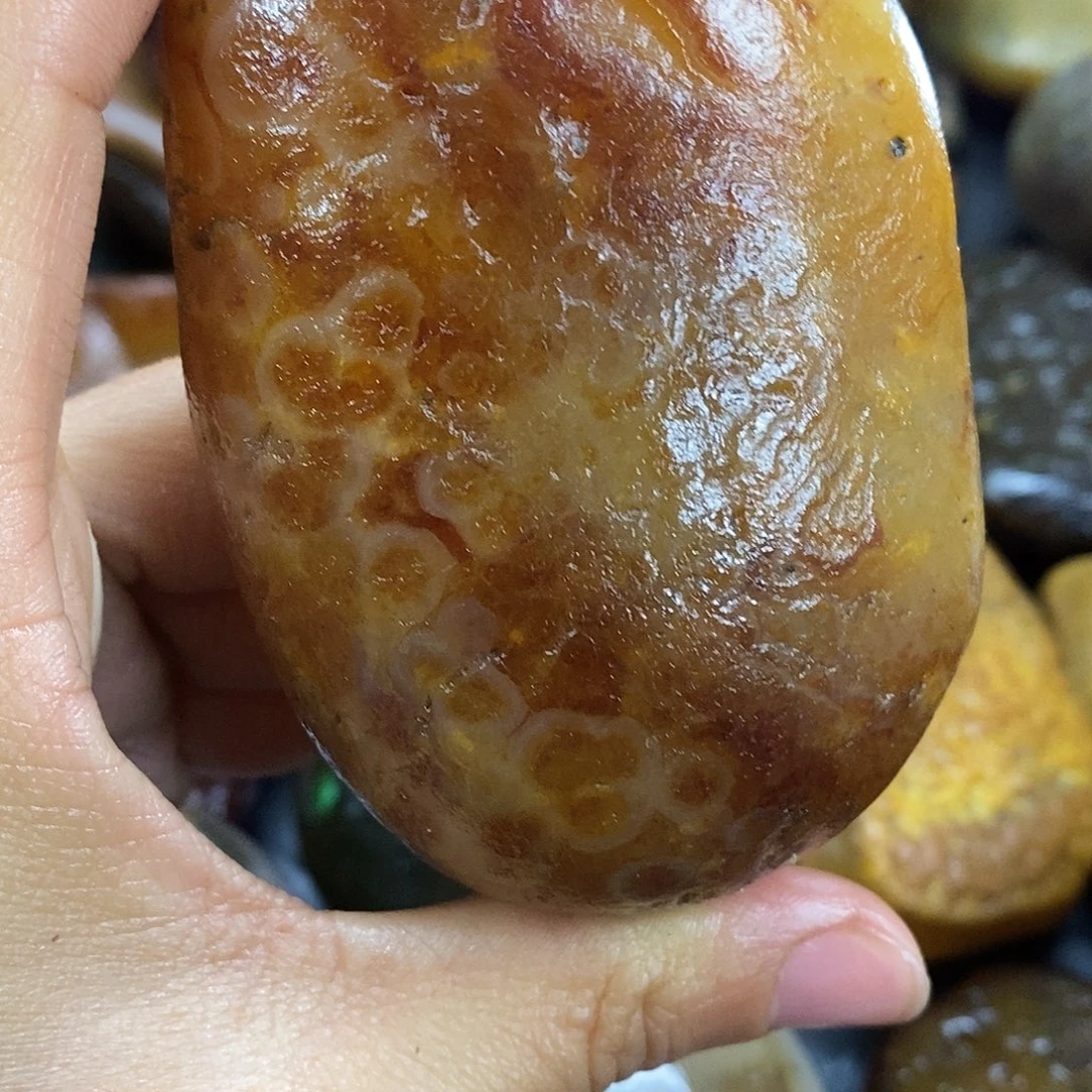 玛瑙/玉髓未镶嵌手把件