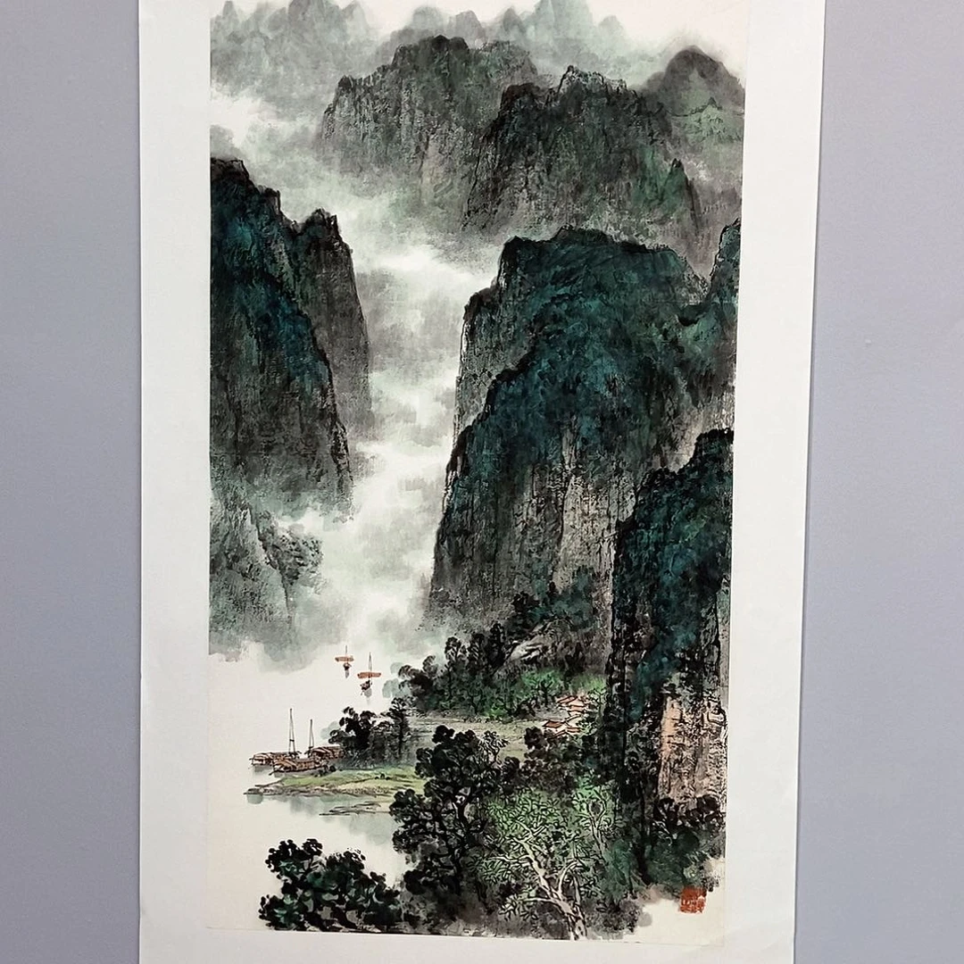王****国画吕元忠三尺精品佳作