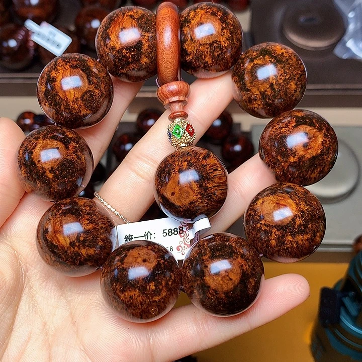 花梨木类手串/手链高*风化土埋料瘤疤老料高货2.5