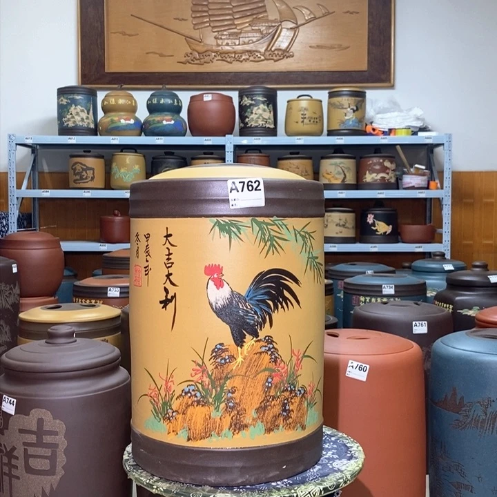 紫砂茶叶罐宜兴紫砂