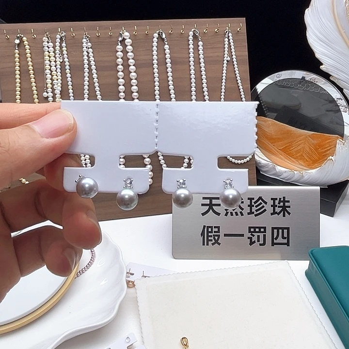 银S925镶嵌耳饰淡水珍珠