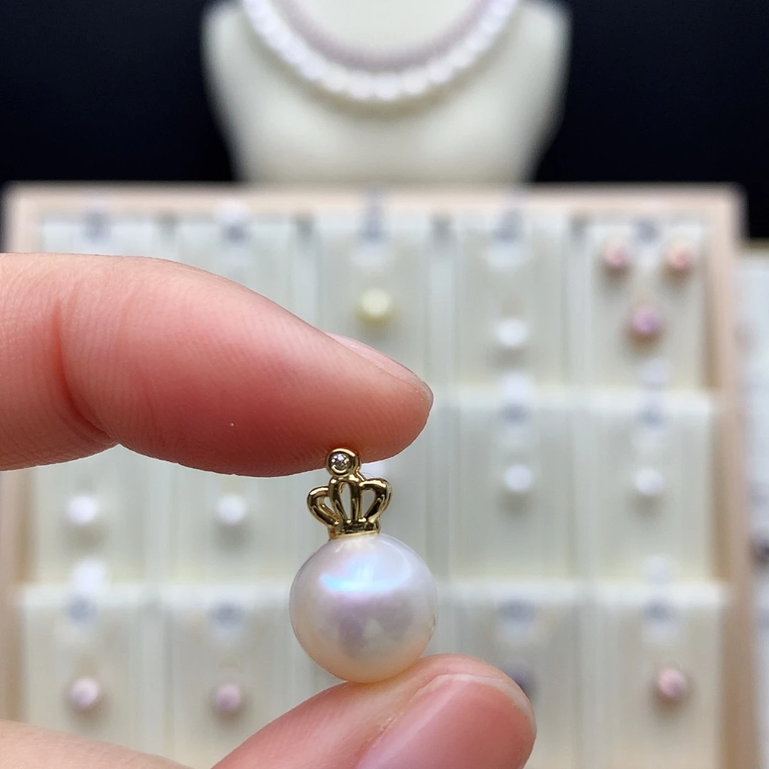 合金颈饰淡水珍珠