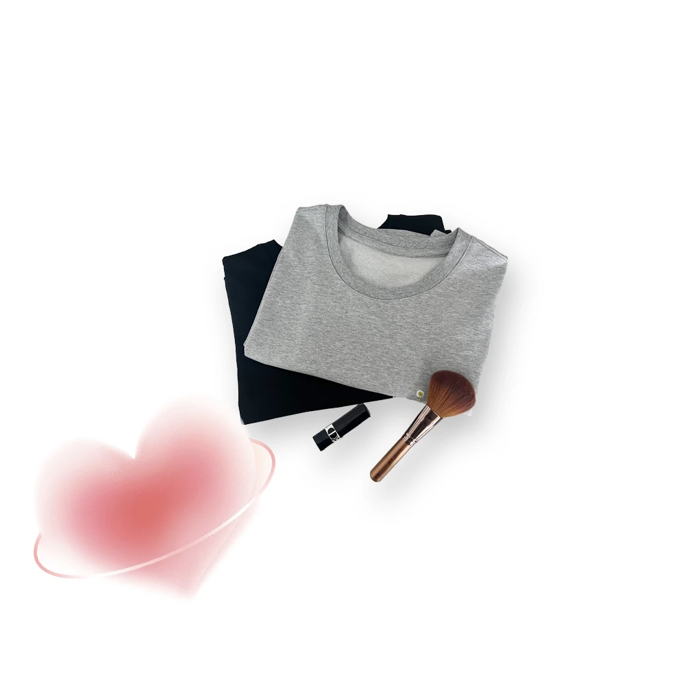 【新品上市】经典圆领舒适刺绣T恤女时尚亲肤简约半袖上衣TX1285