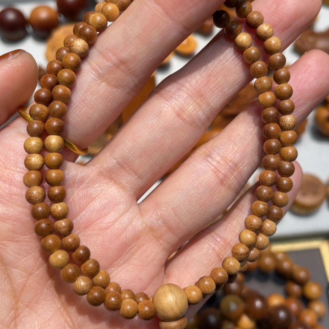 【闪购商品】檀香木手串/手链༄***s0..4×108风华老料横纹