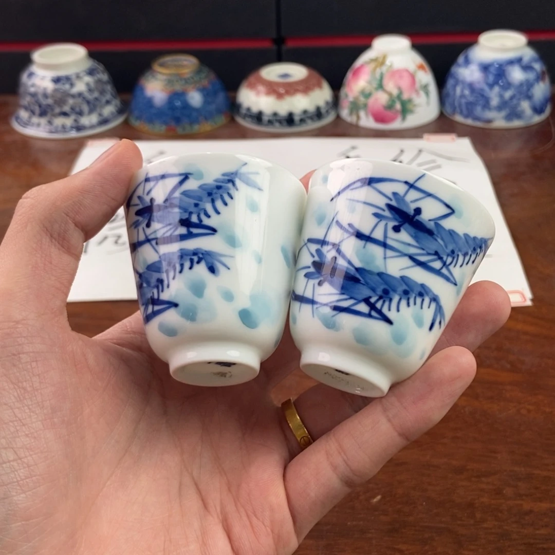 杯景德镇手绘陶瓷艺术