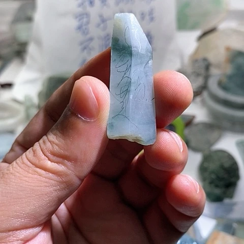 【闪购商品】定制翡翠未镶嵌健***着