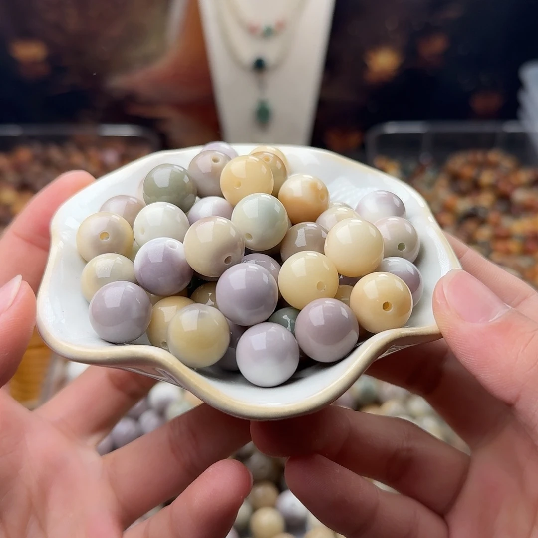 菩提根/象牙果吊坠20 颗冰淇凌 14 骨瓷圆