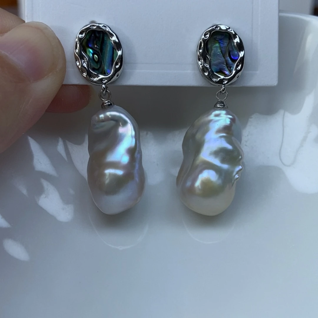 淡水珍珠耳环合金福利120