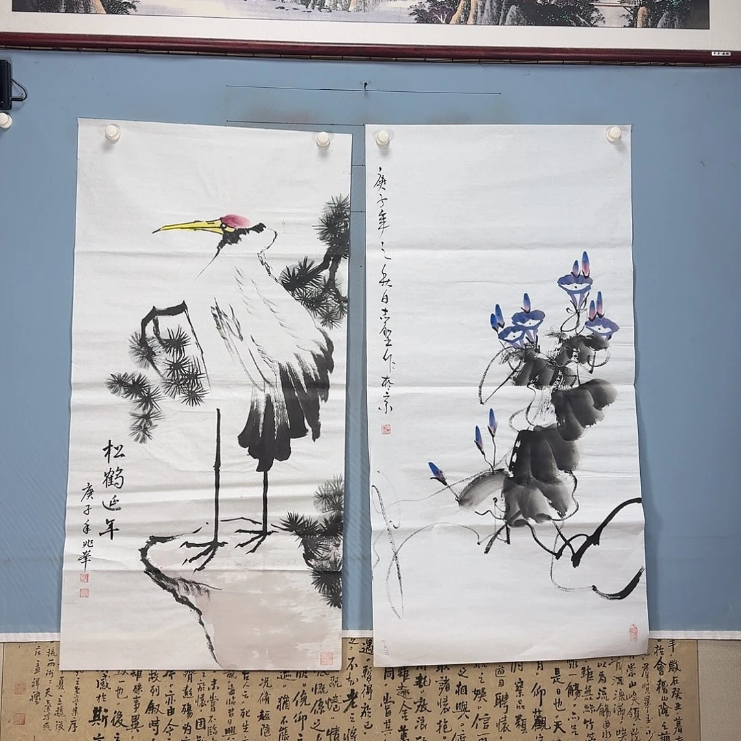 国画1599 牡丹一如您初