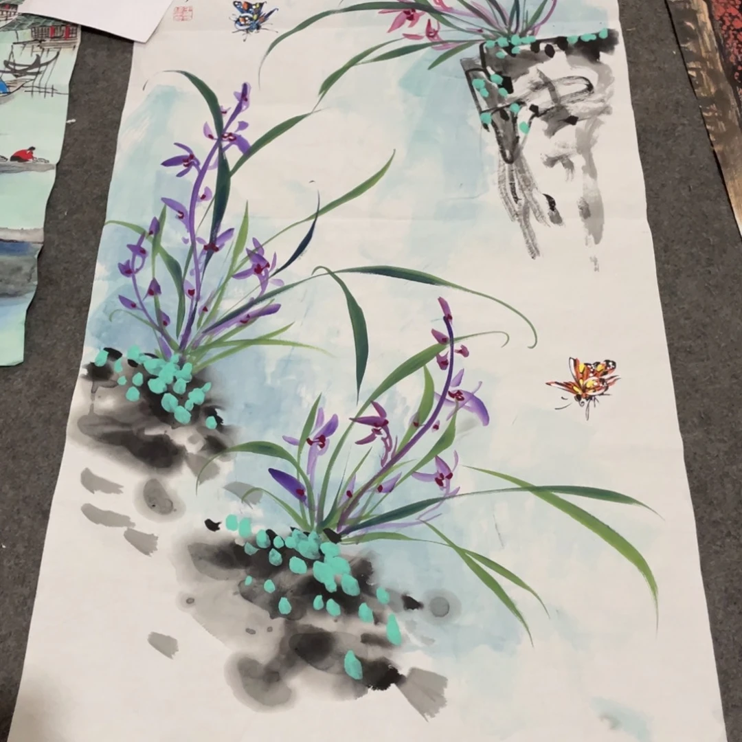 年画画作品欣赏作品鉴赏