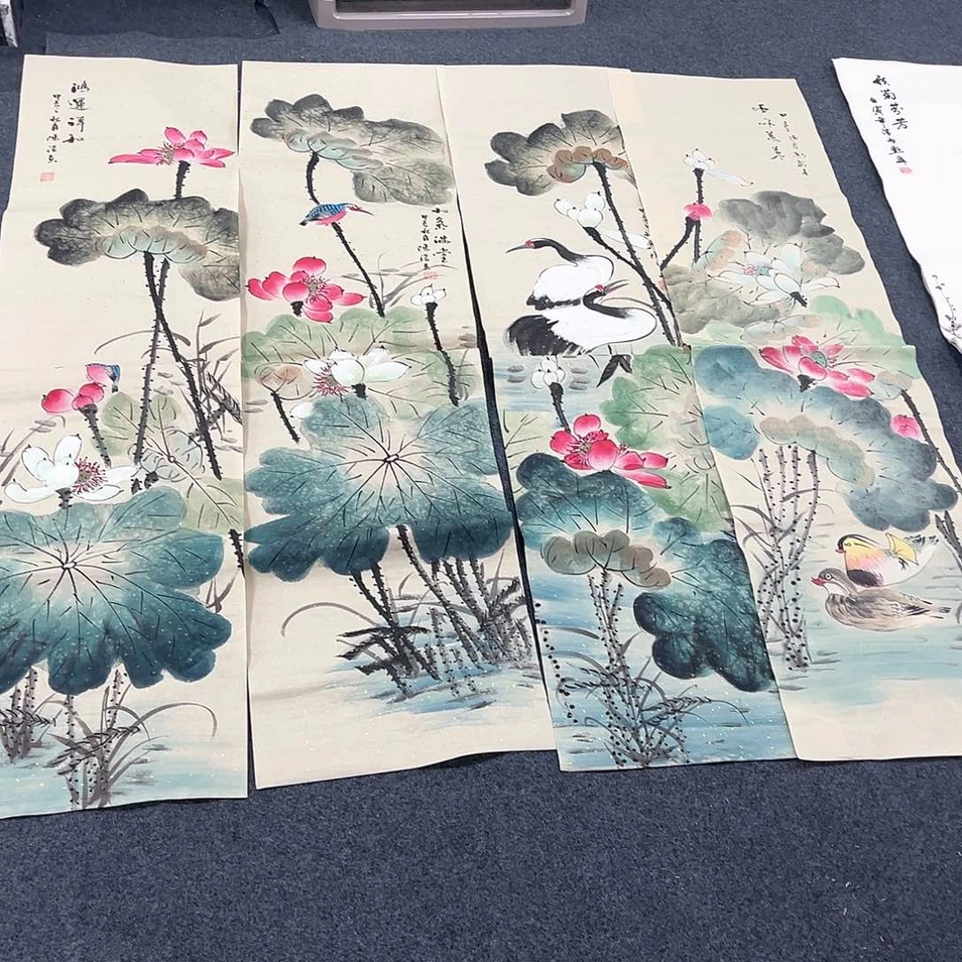 国画宣纸国画纯手绘作品