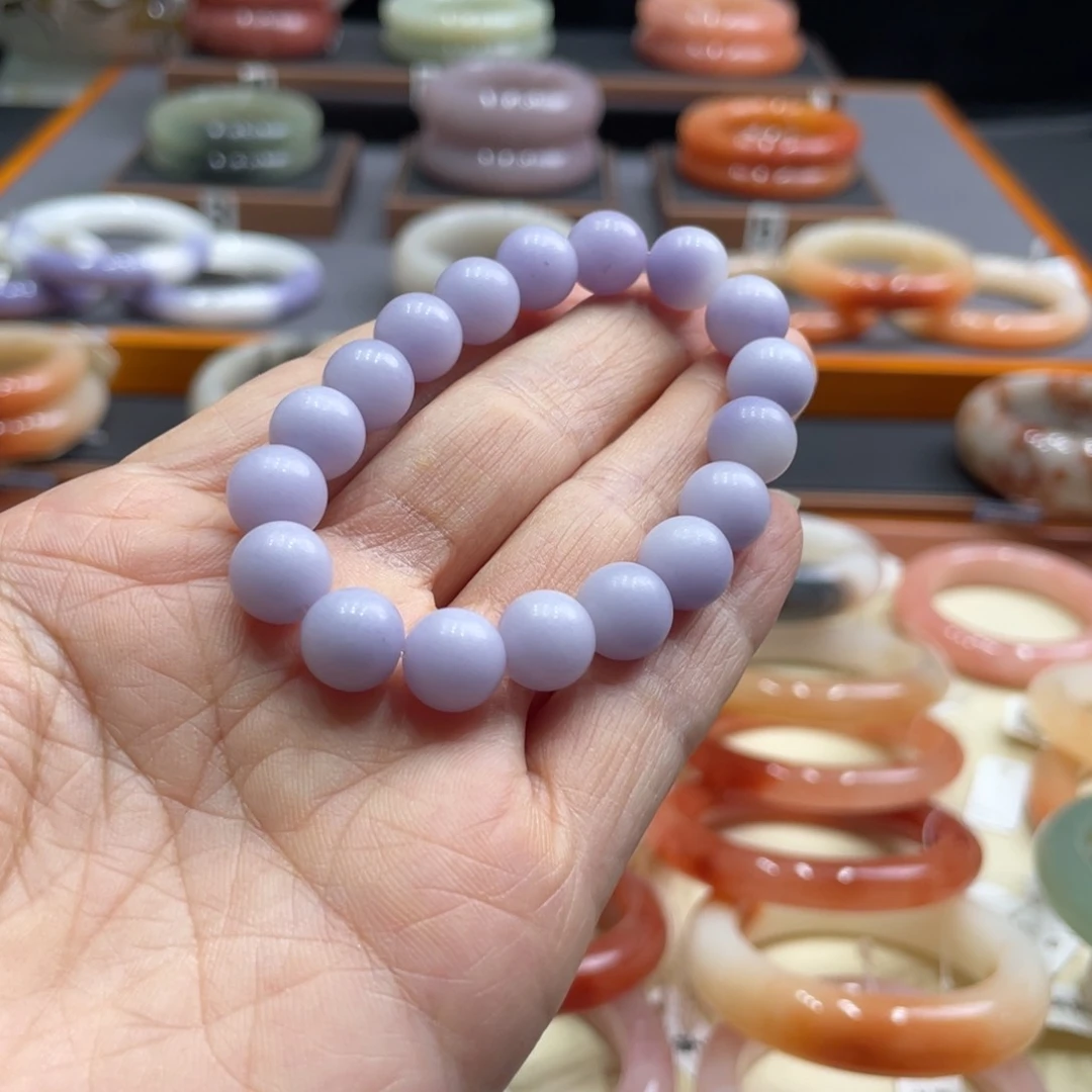 未镶嵌手镯石英质玉