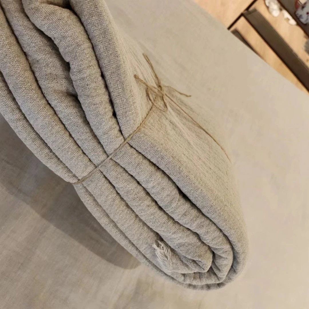 【汉麻大雨露麻盖毯】100%汉麻雨露麻加密加厚大盖毯床盖冬暖夏凉