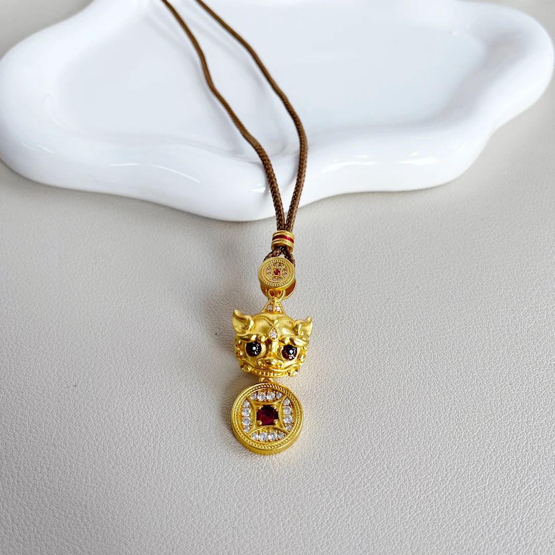 铜合金项链 芽怼怼(高高) 项链 3900