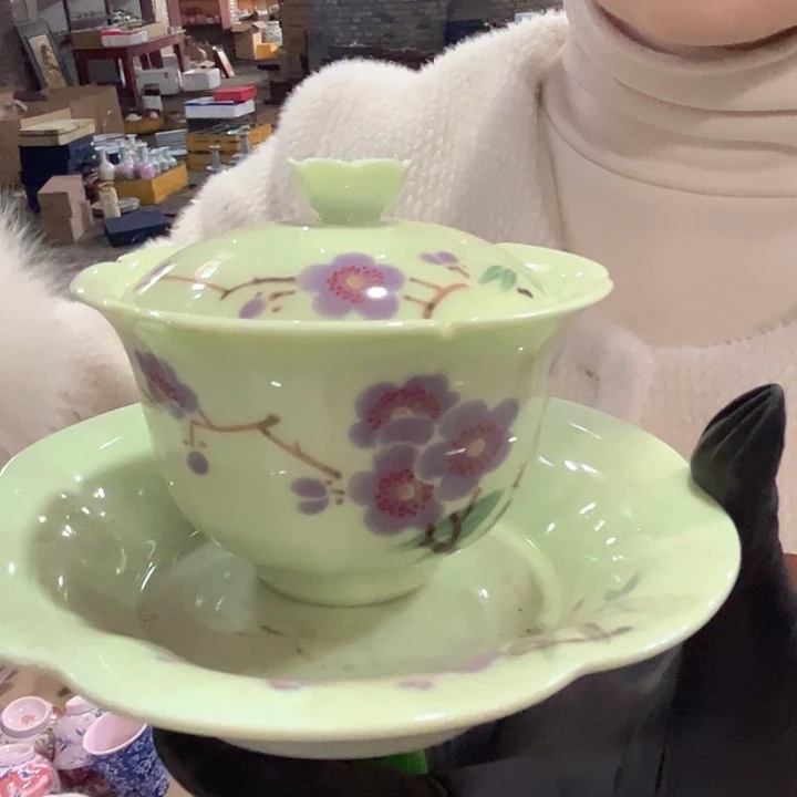 其他瓷景德镇高温瓷三才