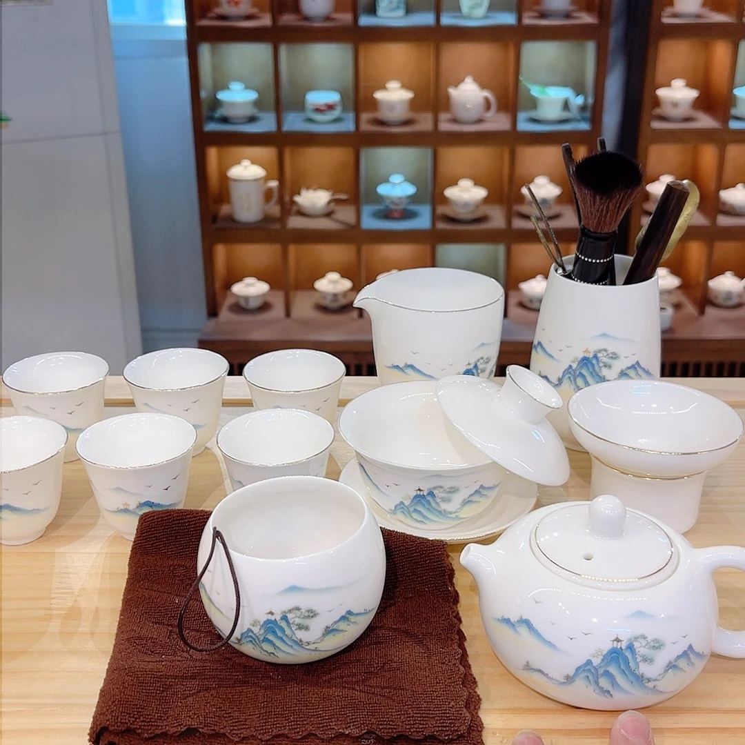 杯羊脂玉瓷羊脂玉瓷